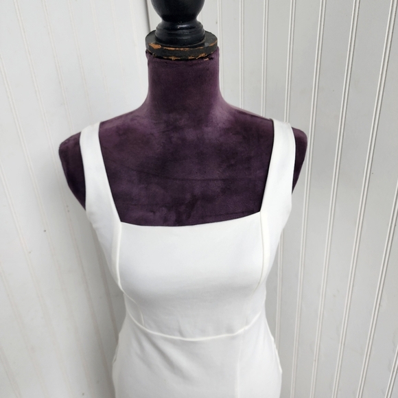 Lulus Always Admired Dress Women's White Sleeveless Mini Stretch Sz S - Picture 3 of 16